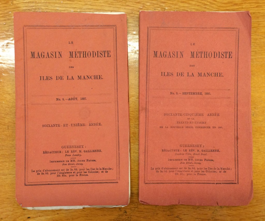 Archives & Library – La Magasin Méthodiste Des Iles De La&nbsp;Manche