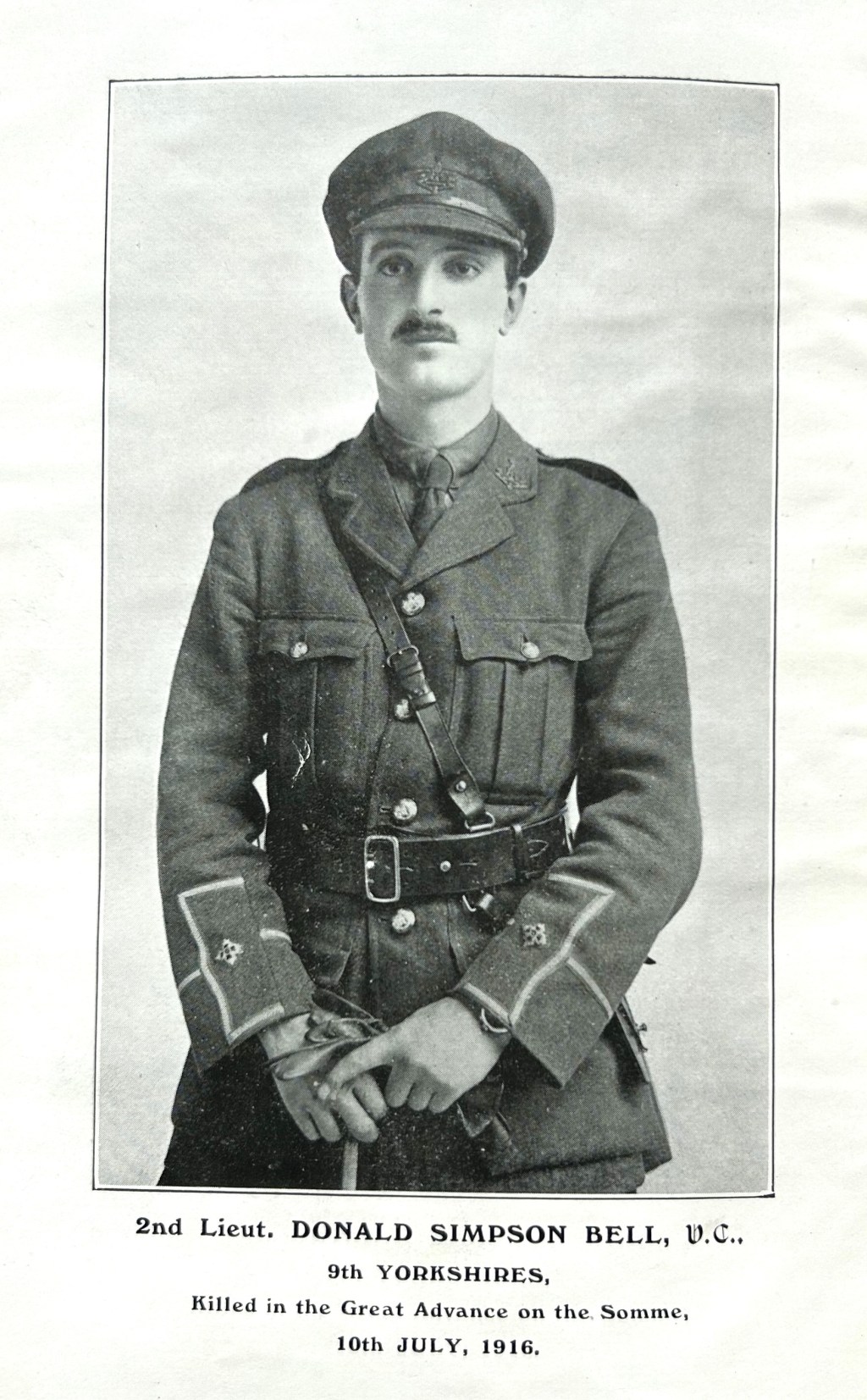 Research – Donald Simpson Bell, VC&nbsp;(1890-1916)